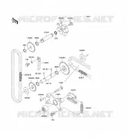 POMPE &Agrave; EAU pour Kawasaki VN1600 CLASSIC