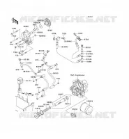 POMPE A HUILE/FILTRE &Agrave; HUILE pour Kawasaki VN1600 CLASSIC