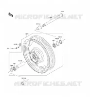 ROUE AVANT pour Kawasaki VN1600 CLASSIC