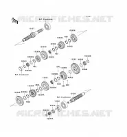 TRANSMISSION pour Kawasaki VN1600 CLASSIC