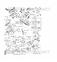 CHASSIS EQUIPMENT ELECTRIQUE pour Kawasaki VN1700 VOYAGER