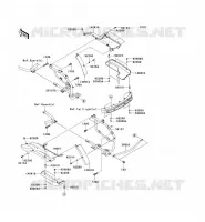 SACOCHES(SUPORT) pour Kawasaki VN1700 VOYAGER