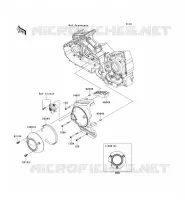 CARTER DE CHAINE pour Kawasaki VN1700 VOYAGER