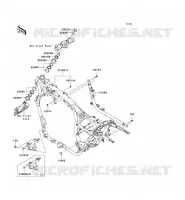 CH&Acirc;SSIS pour Kawasaki VN1700 VOYAGER