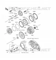EMBRAYAGE pour Kawasaki VN1700 VOYAGER