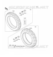 PNEUS pour Kawasaki VN1700 VOYAGER