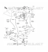 SYSTEME D'EVAPORATION CARBURANT(CA) pour Kawasaki VN1700 VOYAGER