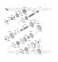 TRANSMISSION pour Kawasaki VN1700 VOYAGER