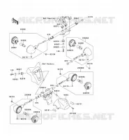 CLIGNOTANTS pour Kawasaki VN1700 VOYAGER