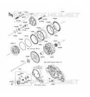 EMBRAYAGE pour Kawasaki VN1700 VOYAGER