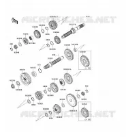TRANSMISSION pour Kawasaki VN1700 VOYAGER