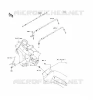 CABLES pour Kawasaki VN1700 VOYAGER