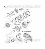 EMBRAYAGE pour Kawasaki VN1700 VOYAGER