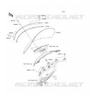 PARE BRISE pour Kawasaki VN1700 VOYAGER