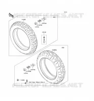 PNEUS pour Kawasaki VN1700 VOYAGER