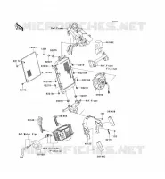 RADIATEUR pour Kawasaki VN1700 VOYAGER