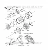 EMBRAYAGE pour Kawasaki VN1700 VOYAGER ABS