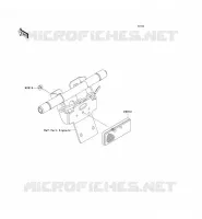 CATADIOPTRES pour Kawasaki VN1700 VOYAGER ABS
