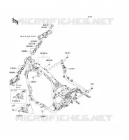 CH&Acirc;SSIS pour Kawasaki VN1700 VOYAGER ABS