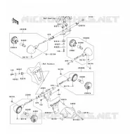 CLIGNOTANTS pour Kawasaki VN1700 VOYAGER ABS