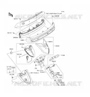 FEUX ARRI&Egrave;RE(S) pour Kawasaki VN1700 VOYAGER ABS