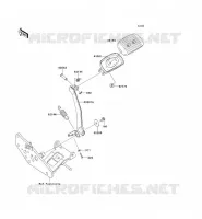 PEDALE DE FREIN pour Kawasaki VN1700 VOYAGER ABS