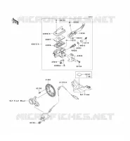 MAITRE CYLINDRE AV pour Kawasaki VN1700 VOYAGER ABS