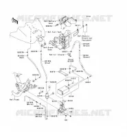 SYSTEME D'EVAPORATION CARBURANT(CA) pour Kawasaki VN1700 VOYAGER ABS