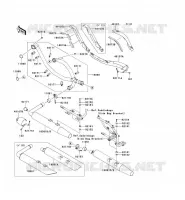 &Eacute;CHAPPEMENT pour Kawasaki VN1700 VOYAGER ABS