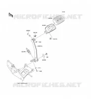 PEDALE DE FREIN/TORQUE LINK pour Kawasaki VN1700 VOYAGER ABS