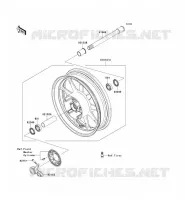 ROUE AVANT pour Kawasaki VN1700 VOYAGER ABS