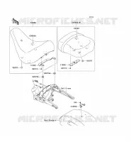 SELLE pour Kawasaki VN1700 VOYAGER ABS