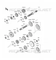 TRANSMISSION pour Kawasaki VN1700 VOYAGER ABS