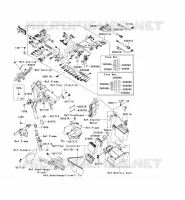 CHASSIS EQUIPMENT ELECTRIQUE pour Kawasaki VN1700 VOYAGER ABS