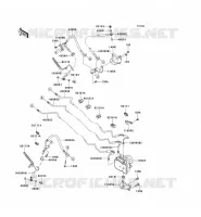 DURITE DE FREIN pour Kawasaki VN1700 VOYAGER ABS
