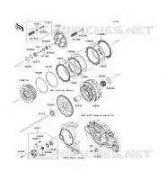 EMBRAYAGE pour Kawasaki VN1700 VOYAGER ABS