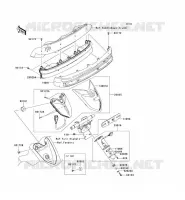 FEUX ARRI&Egrave;RE(S) pour Kawasaki VN1700 VOYAGER ABS