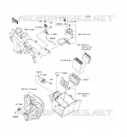 INJECTION CARBURANT pour Kawasaki VN1700 VOYAGER ABS