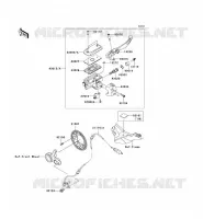 MAITRE CYLINDRE AV pour Kawasaki VN1700 VOYAGER ABS