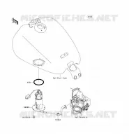 POMPE A ESSENCE pour Kawasaki VN1700 VOYAGER ABS