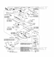 SACOCHES pour Kawasaki VN1700 VOYAGER ABS
