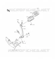 Brake Pedal/Torque Link pour Kawasaki VULCAN 1700 VOYAGER ABS