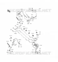 Brake Piping pour Kawasaki VULCAN 1700 VOYAGER ABS