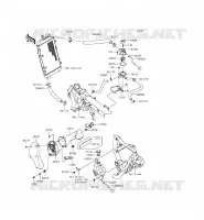 Cooling pour Kawasaki VULCAN 1700 VOYAGER ABS