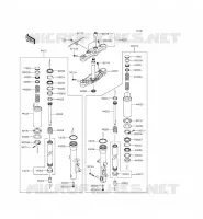 Front Fork pour Kawasaki VULCAN 1700 VOYAGER ABS