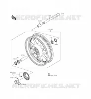 Front Wheel pour Kawasaki VULCAN 1700 VOYAGER ABS