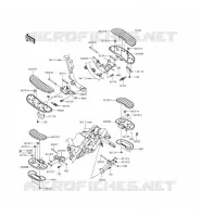 REPOSE PIED pour Kawasaki VULCAN 1700 VOYAGER ABS