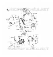 Radiator pour Kawasaki VULCAN 1700 VOYAGER ABS