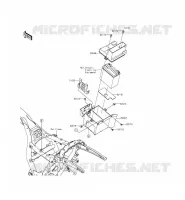 SUPPORT BATTERIE pour Kawasaki VULCAN 1700 VOYAGER ABS