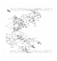 Side Covers/Chain Cover pour Kawasaki VULCAN 1700 VOYAGER ABS